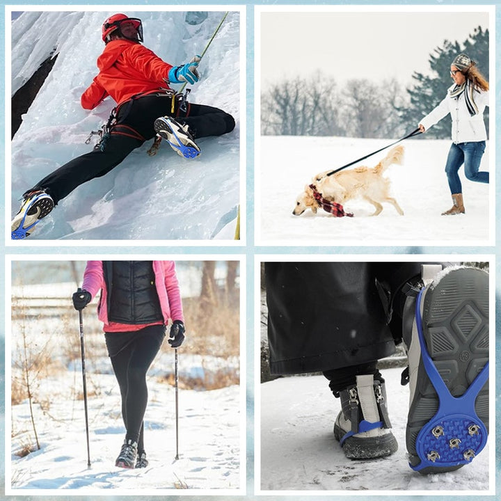 Winter-Vorverkauf 50% Rabatt | Universal Gripper Spikes Anti-Rutsch-Schuh Griffe