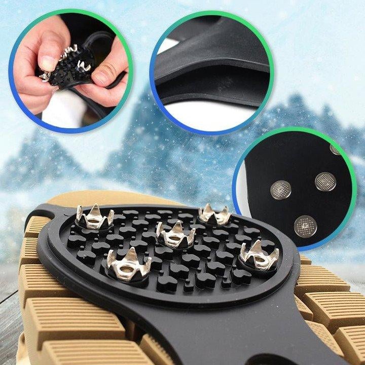 Winter-Vorverkauf 50% Rabatt | Universal Gripper Spikes Anti-Rutsch-Schuh Griffe