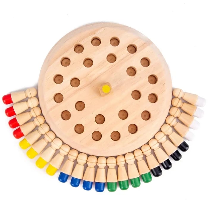 ColorChess - Holz Memory Match Stick Schach