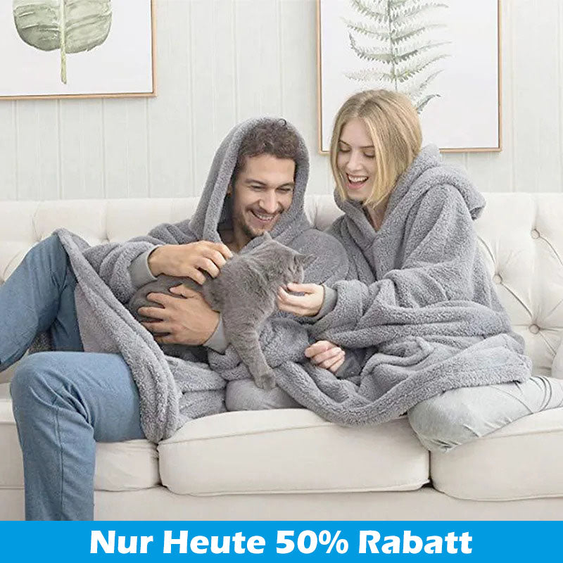 50% RABATT | HoodieWrap - Gepolsterte Kapuzendecke [Letzter Tag Rabatt]