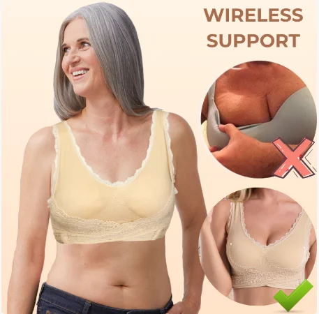 1+1 Gratis | Comfy Bra™ - Brust-Boost mit seitlicher Schnallen-Spitze