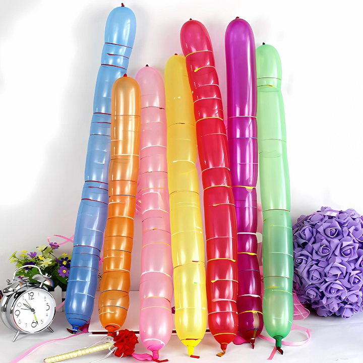 Raketenballon-Set für ultimativen Partyspaß – Zisch, Knall, Wow – 1+1 Gratis