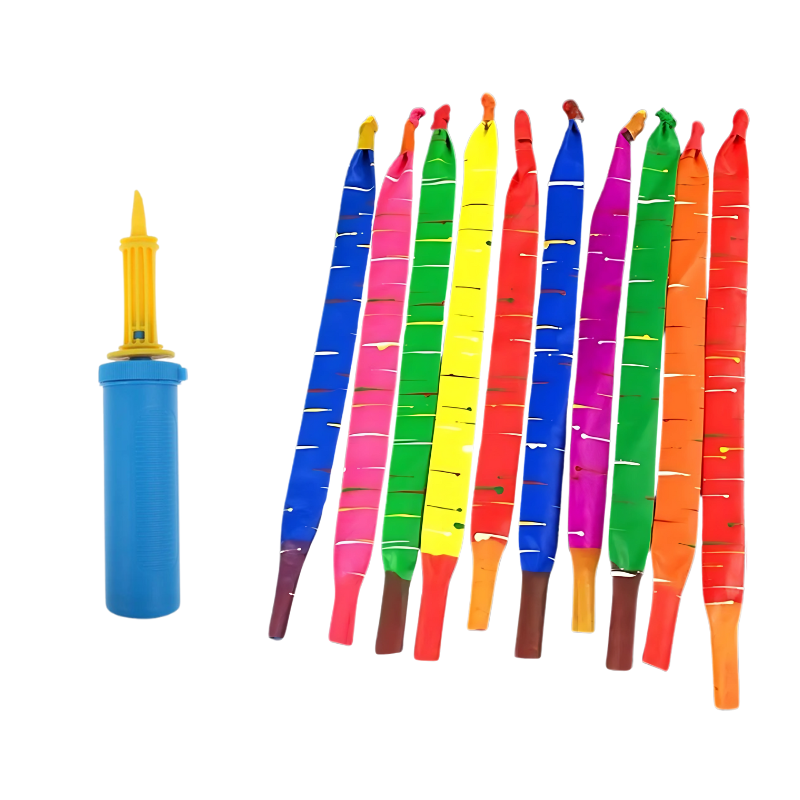 Raketenballon-Set für ultimativen Partyspaß – Zisch, Knall, Wow – 1+1 Gratis