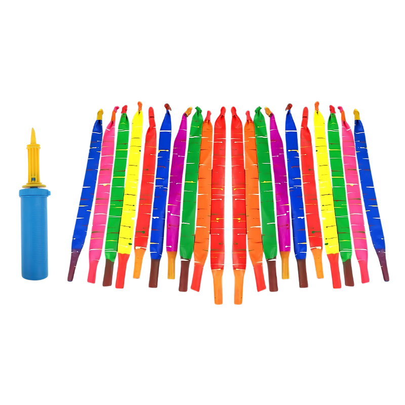 Raketenballon-Set für ultimativen Partyspaß – Zisch, Knall, Wow – 1+1 Gratis