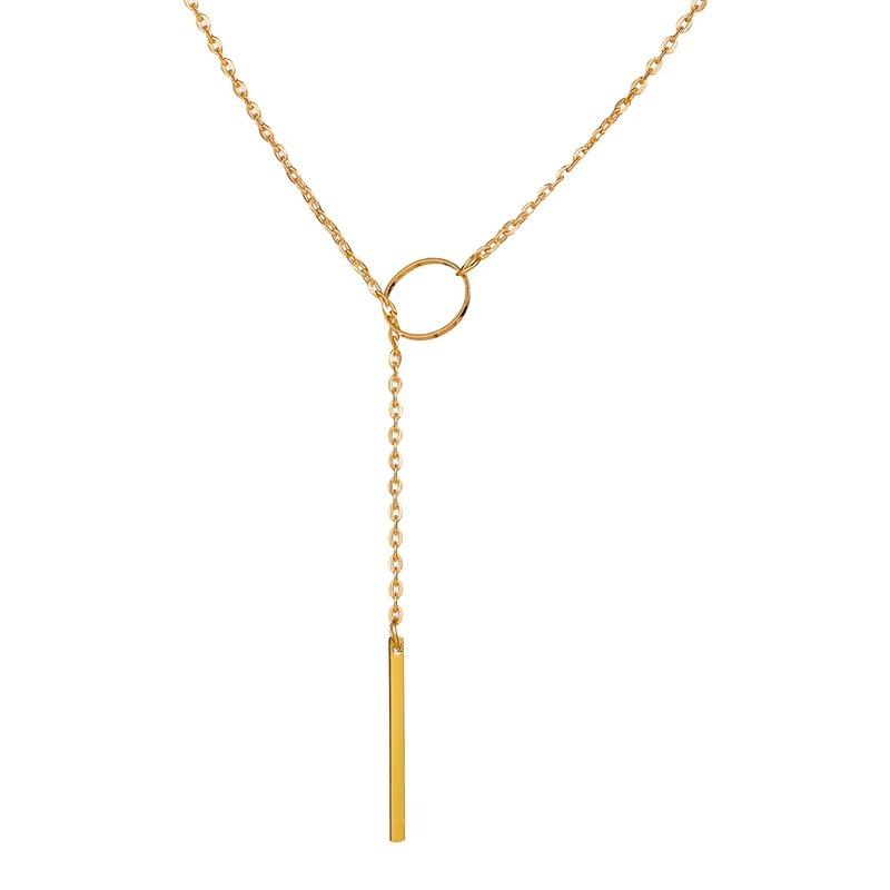Milica – Minimalistische Kette Mit Kreisen