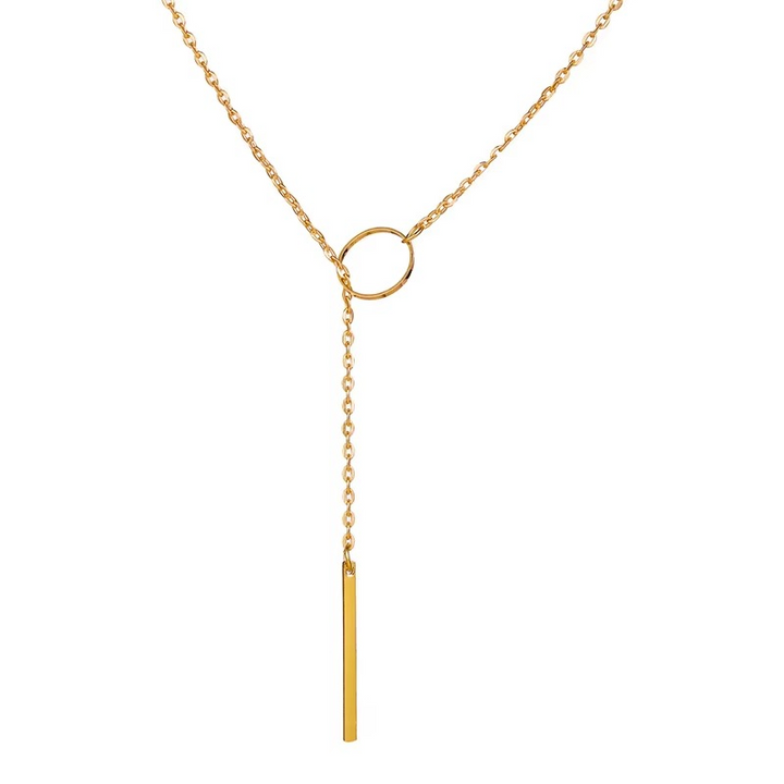 Milica – Minimalistische Kette Mit Kreisen