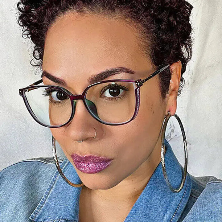 Ultraleichte Anti-Blaulicht-Lesebrille für Damen