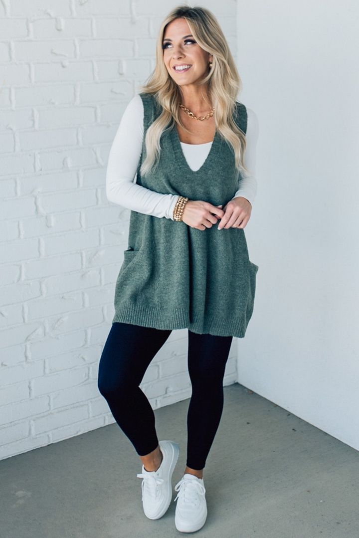 Molly | Perfekt sitzende Pulloverweste mit modischen Taschen