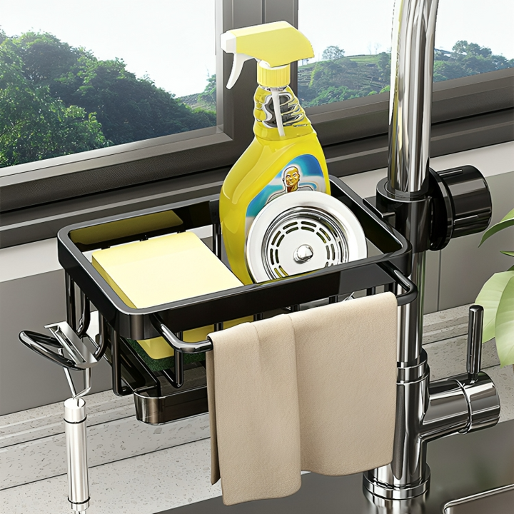 TapCaddy™ | Ordentliche Küchenablage für Spüle | 50% Rabatt