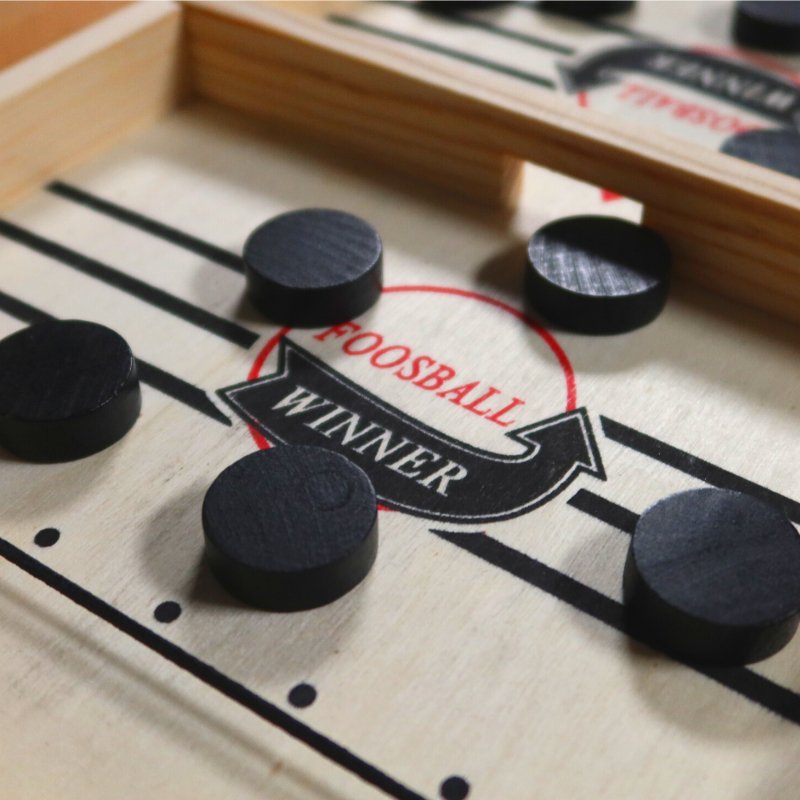 FoosballPuck - Seien Sie der Erste, der all seine Discs loswird!