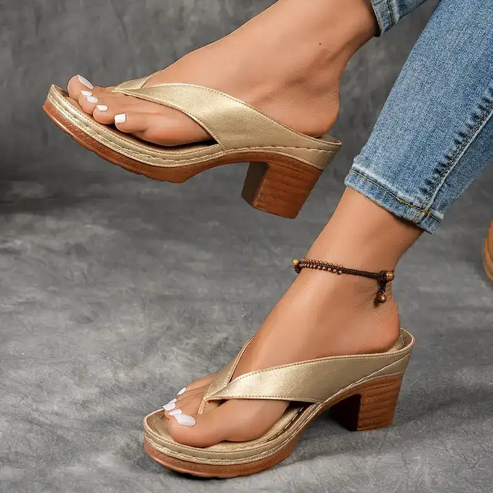 Sanna™ - Sandalen mit Blockabsatz