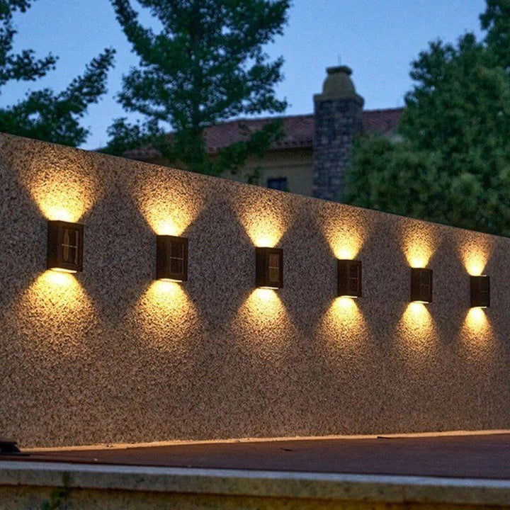 luxuriöse drahtlose Solar-Gartenlampen