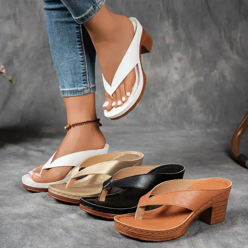 Sanna™ - Sandalen mit Blockabsatz