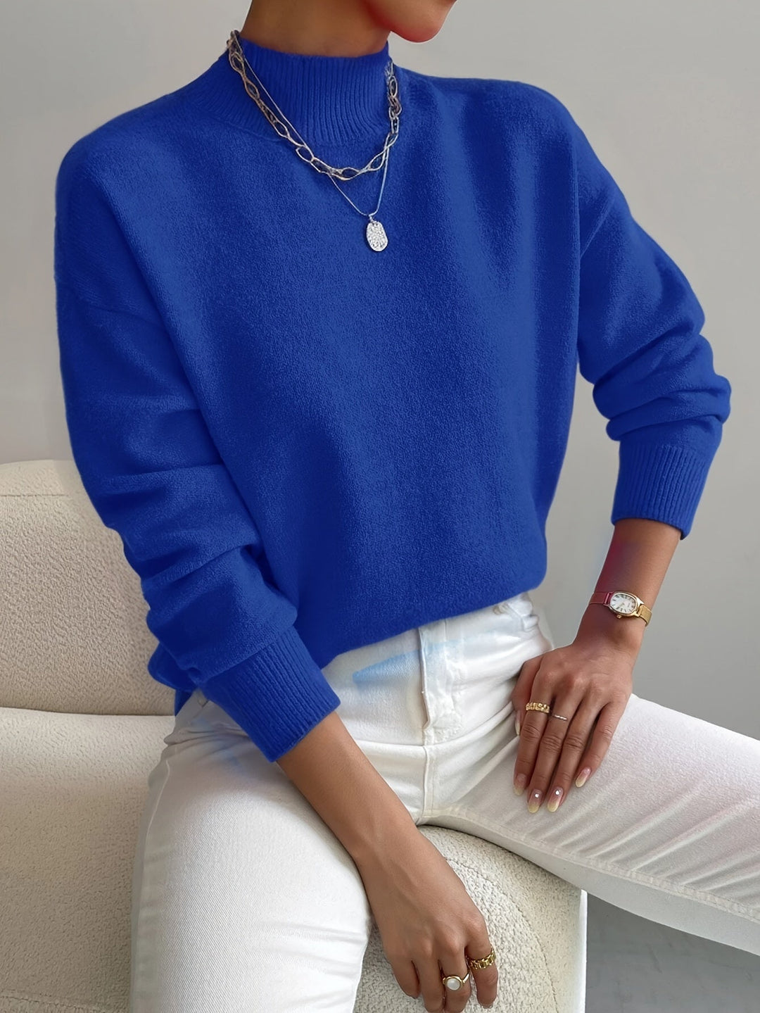 Yvonne – Gestrickter Pullover