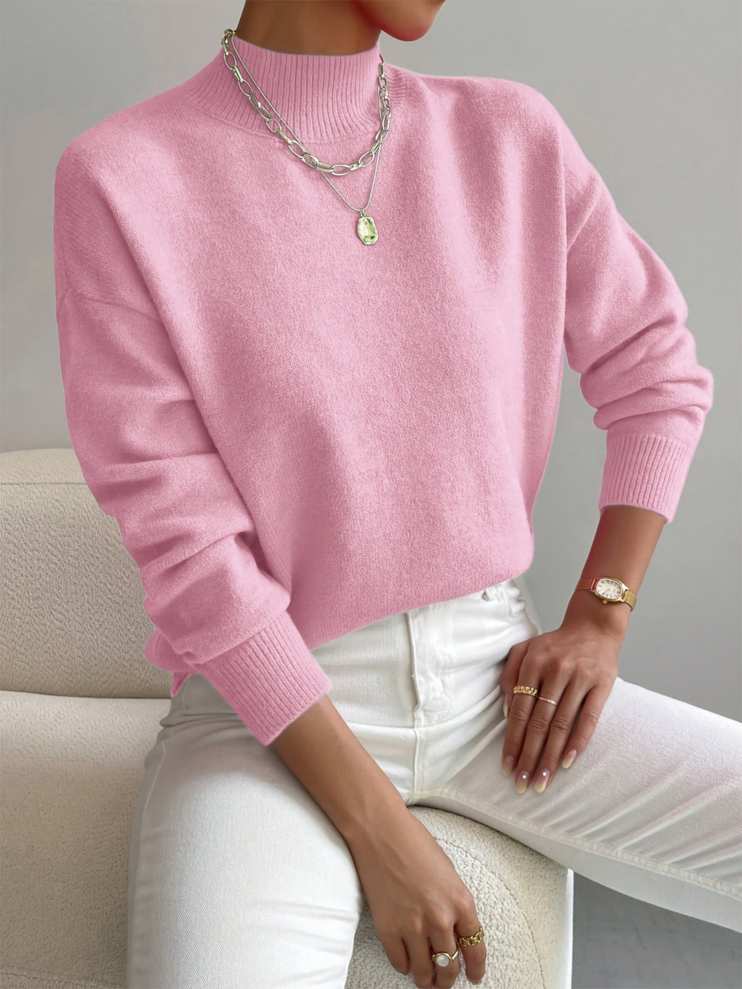 Yvonne – Gestrickter Pullover