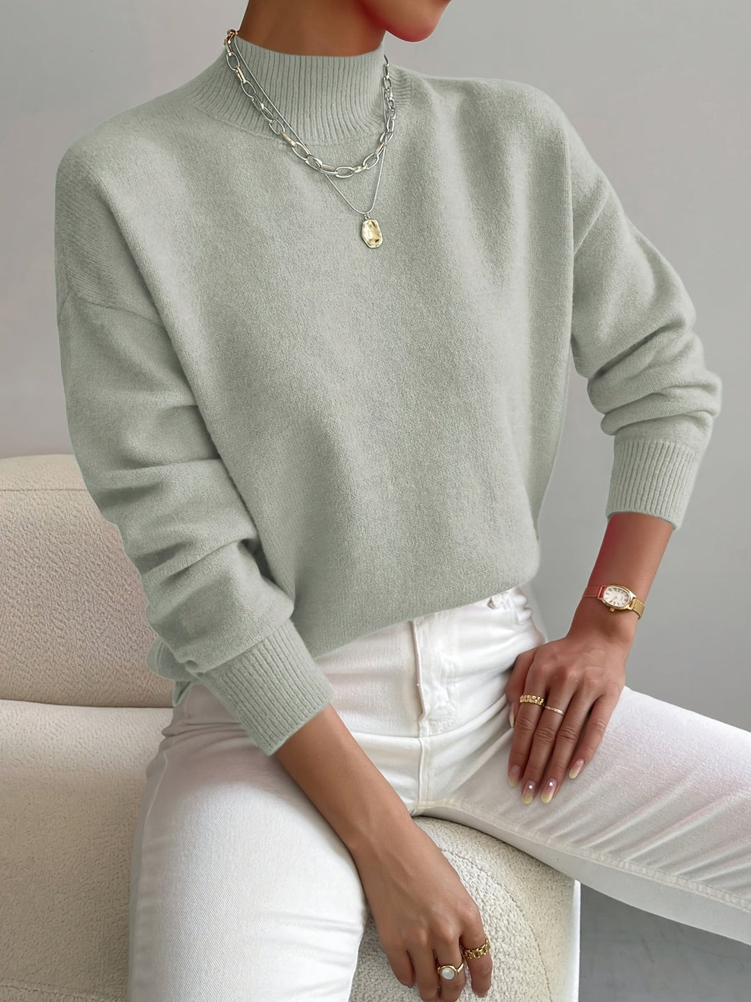 Yvonne – Gestrickter Pullover