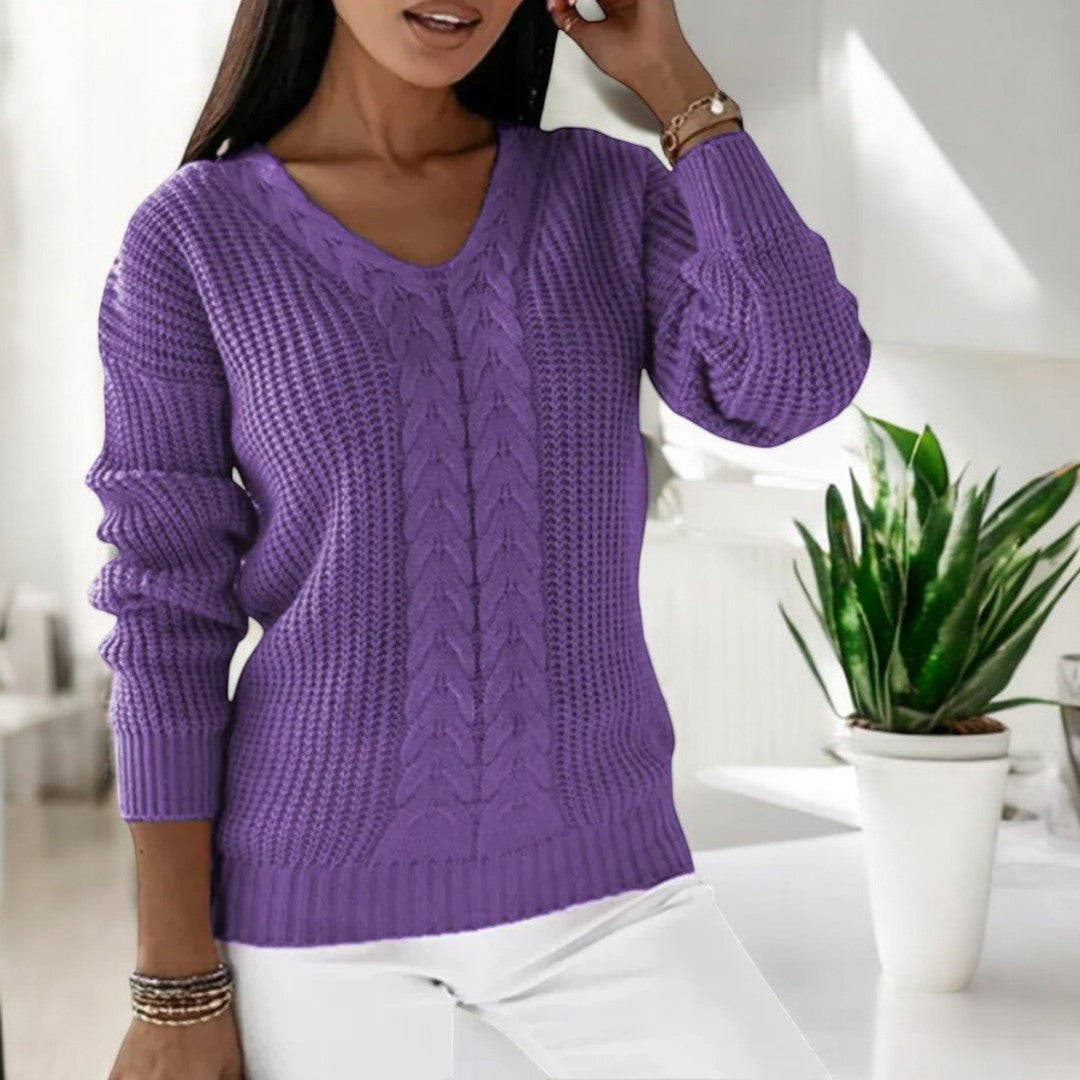 Mechthild – Skandinavischer Strickpulli