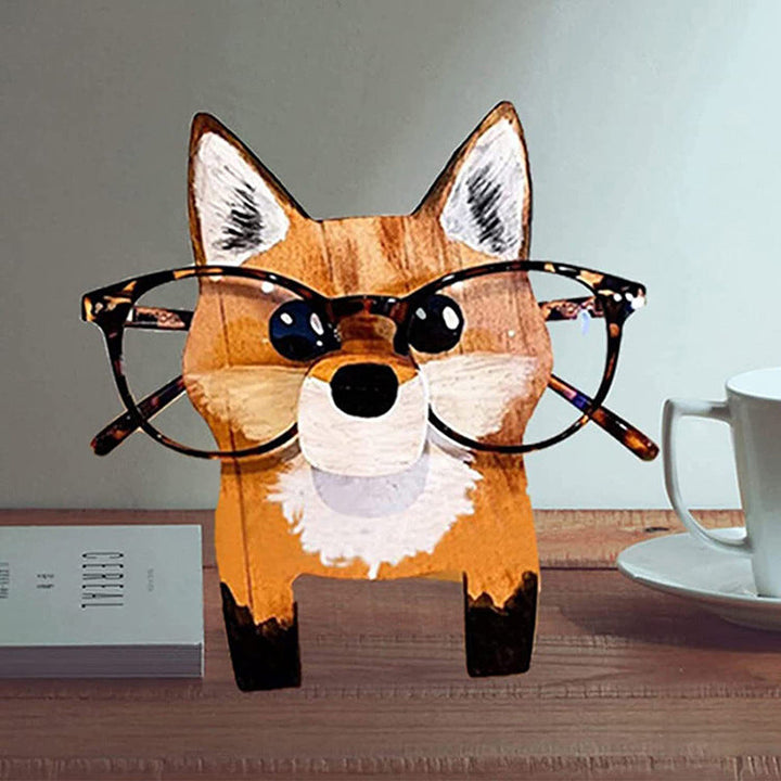 1+1 Gratis | EyeBuddy™ Brillenhalter Aus Holz In Tierform