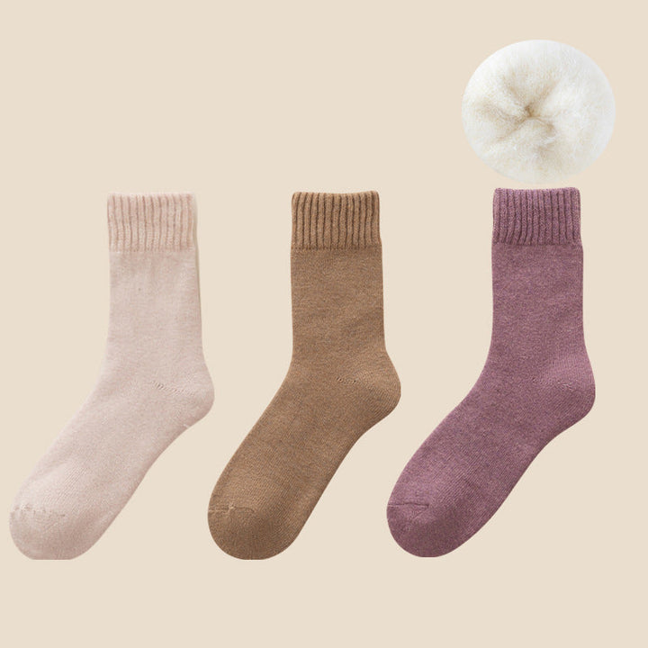 SnuggleSocks™ | Kuschelige Unisex-Winter-Thermosocken aus Samt