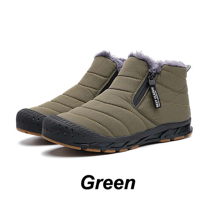 Winter warme Kunstfell gefüttert wasserdicht Outdoor-Schneestiefel | Unisex