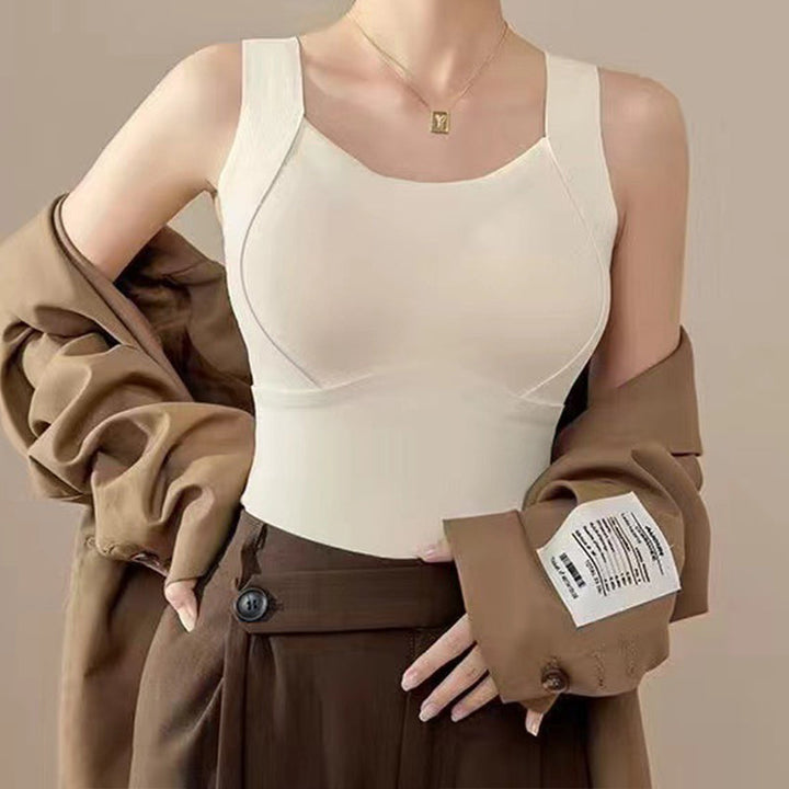 1+1 Gratis | TankTop | Warm, bequem und nahtlos mit integriertem BH
