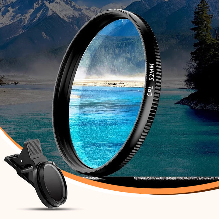 OptiLens | Gestochen scharfe, klare Fotos mit Polarisationswirkung und einfachem Clip-On-Design