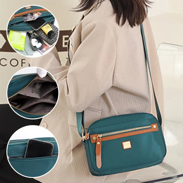 UrbanLite Nylon-Umhängetasche – Leicht, robust & wasserabweisend für deinen aktiven Alltag