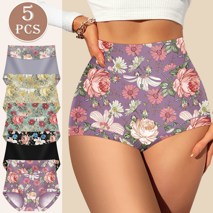FloraFit Damenhöschen mit hoher Taille – Komfort & femininer Stil in perfekter Harmonie