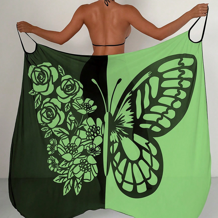 ButterflyWrap | Damen Strandkleid & Handtuch in Einem | Femininer Stil & Höchster Komfort