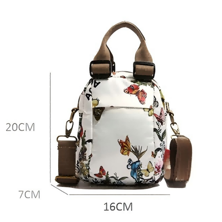 Sibella – Modische Mehrlagige Umhänge Tasche Mit Drucken