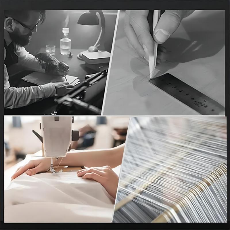 CozyCharm Damen Patchwork Steppjacke | 50% Rabatt