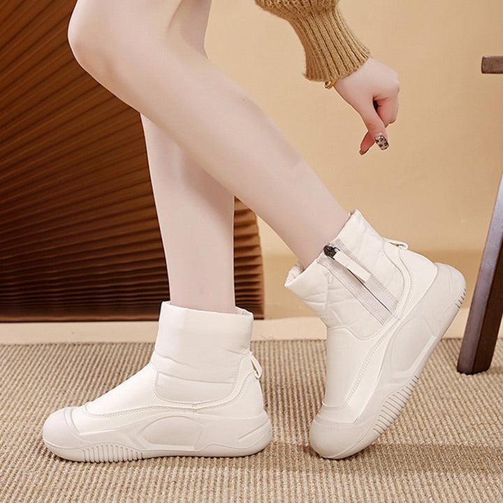 SnowCharm – Warme, rutschfeste Damen-Schneestiefel