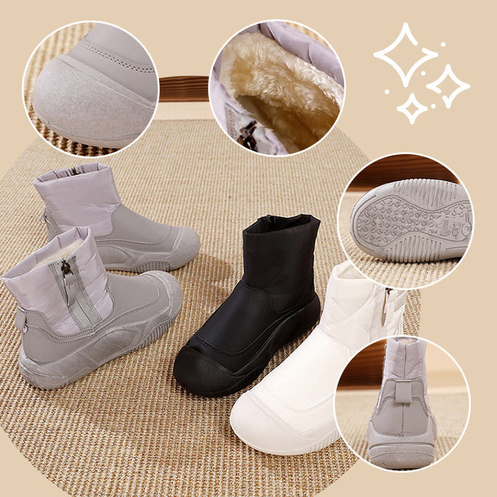 SnowCharm – Warme, rutschfeste Damen-Schneestiefel