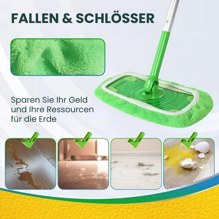 SweepSwipe - Wiederverwendbare Mopps für Swiffer Sweeper