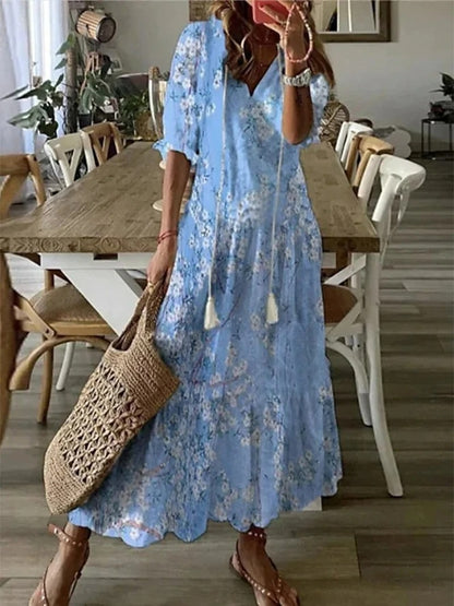 Gisela | Boho Tummy Coverage Kleid