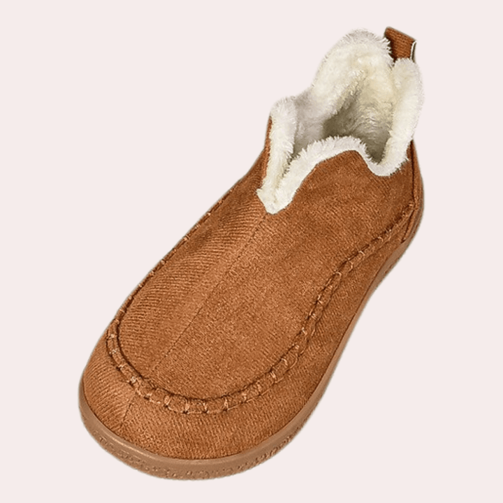 Warme Winterstiefel mit Futter aus Fleece und rutschfesten Sohlen