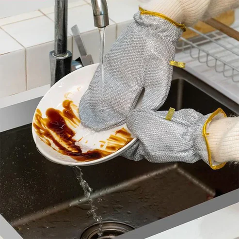 CleanWash™ – Praktische Geschirrspülhandschuhe für Müheloses Reinigen | 1 + 1 Gratis