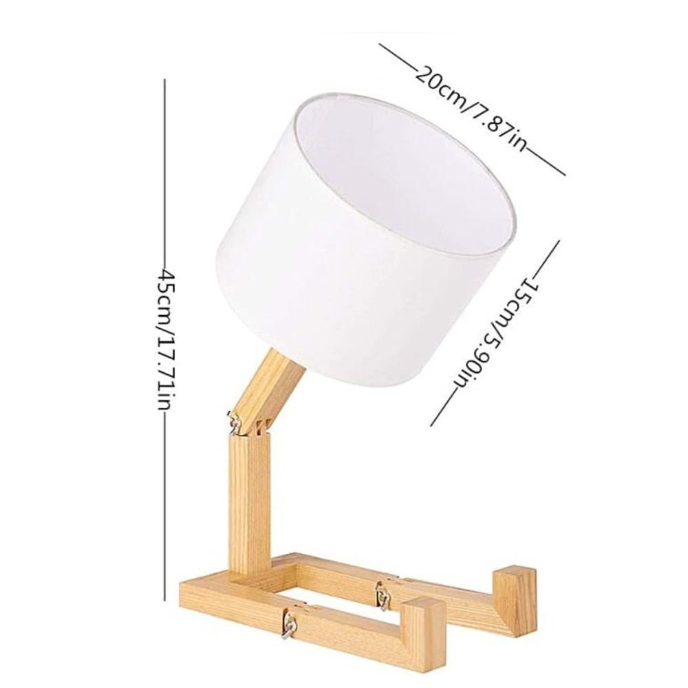 Stickman™ - Hölzerne Stickman Woden Lampe