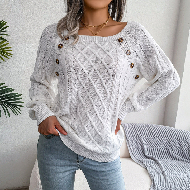 Isabella™ | Pullover mit quadratischem Halsausschnitt