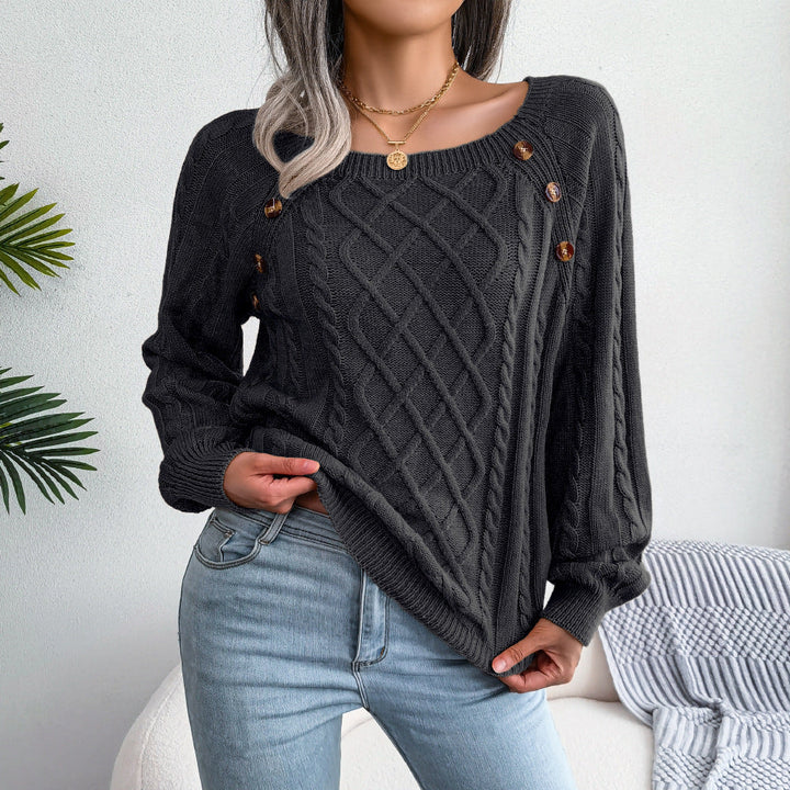 Isabella™ | Pullover mit quadratischem Halsausschnitt