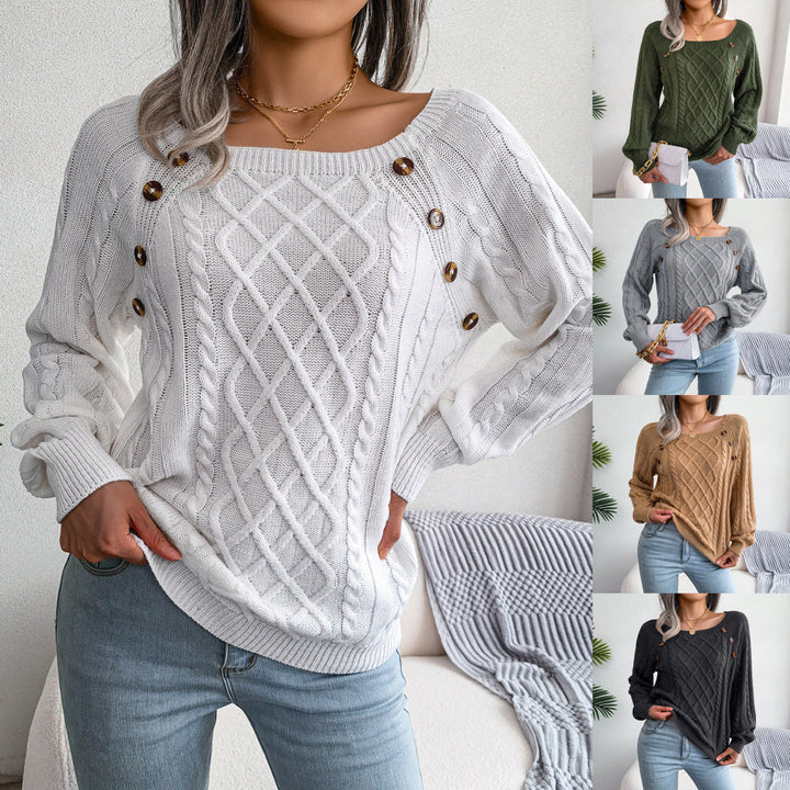 Isabella™ | Pullover mit quadratischem Halsausschnitt