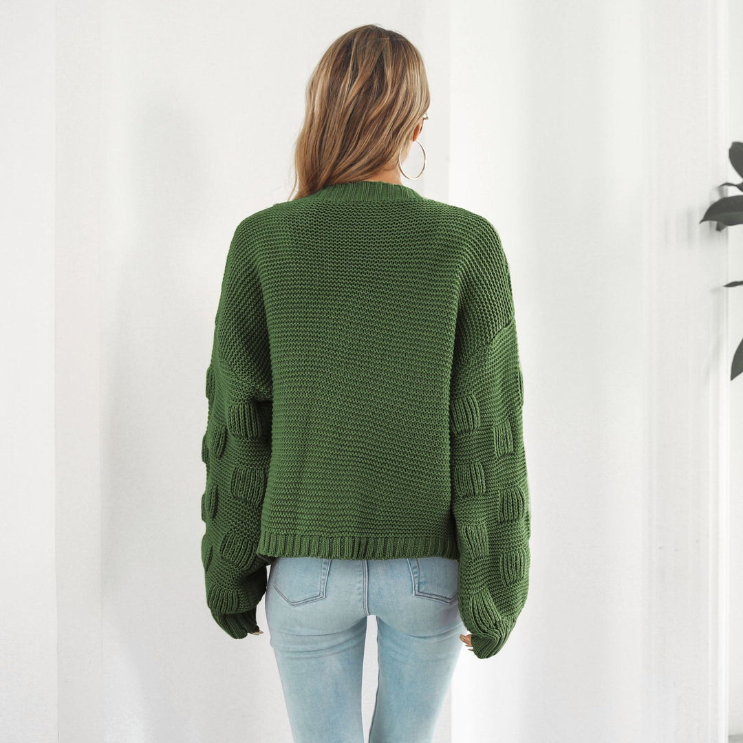 Lily™ | Schicke & gemütliche Strickjacke mit Puffärmeln