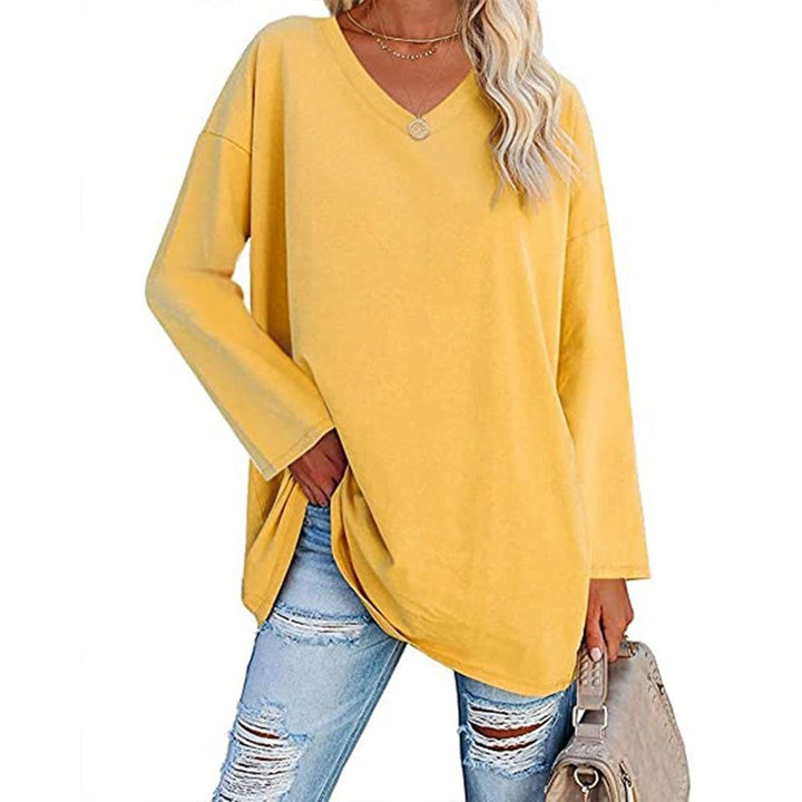 Amira's™ V-Neck Knit Top