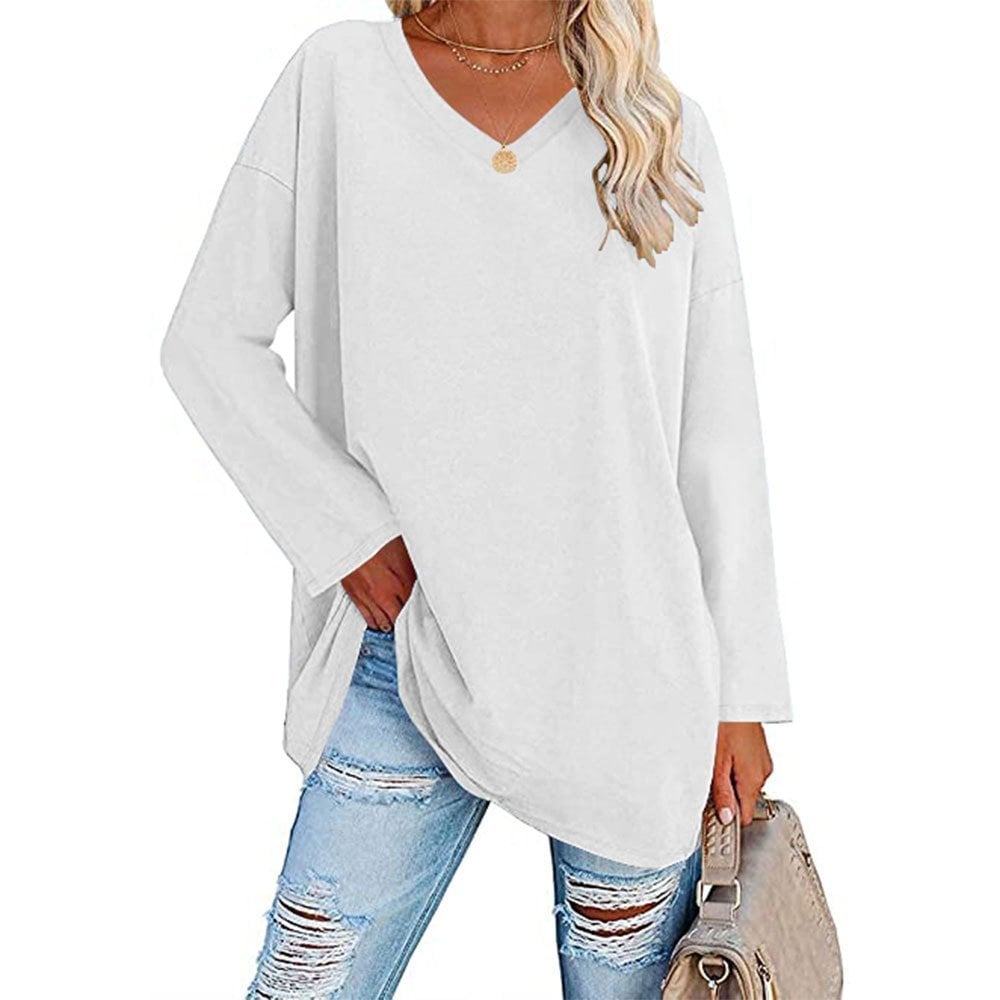 Amira's™ V-Neck Knit Top