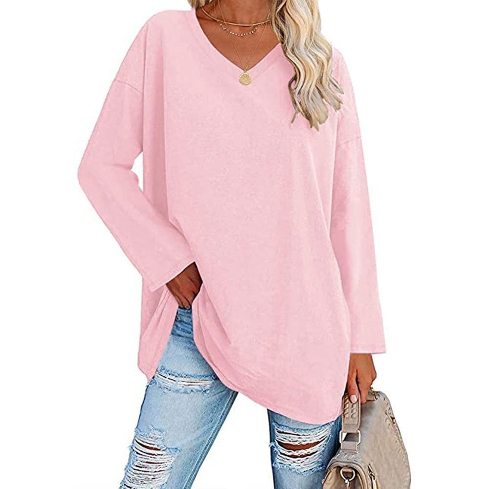 Amira's™ V-Neck Knit Top