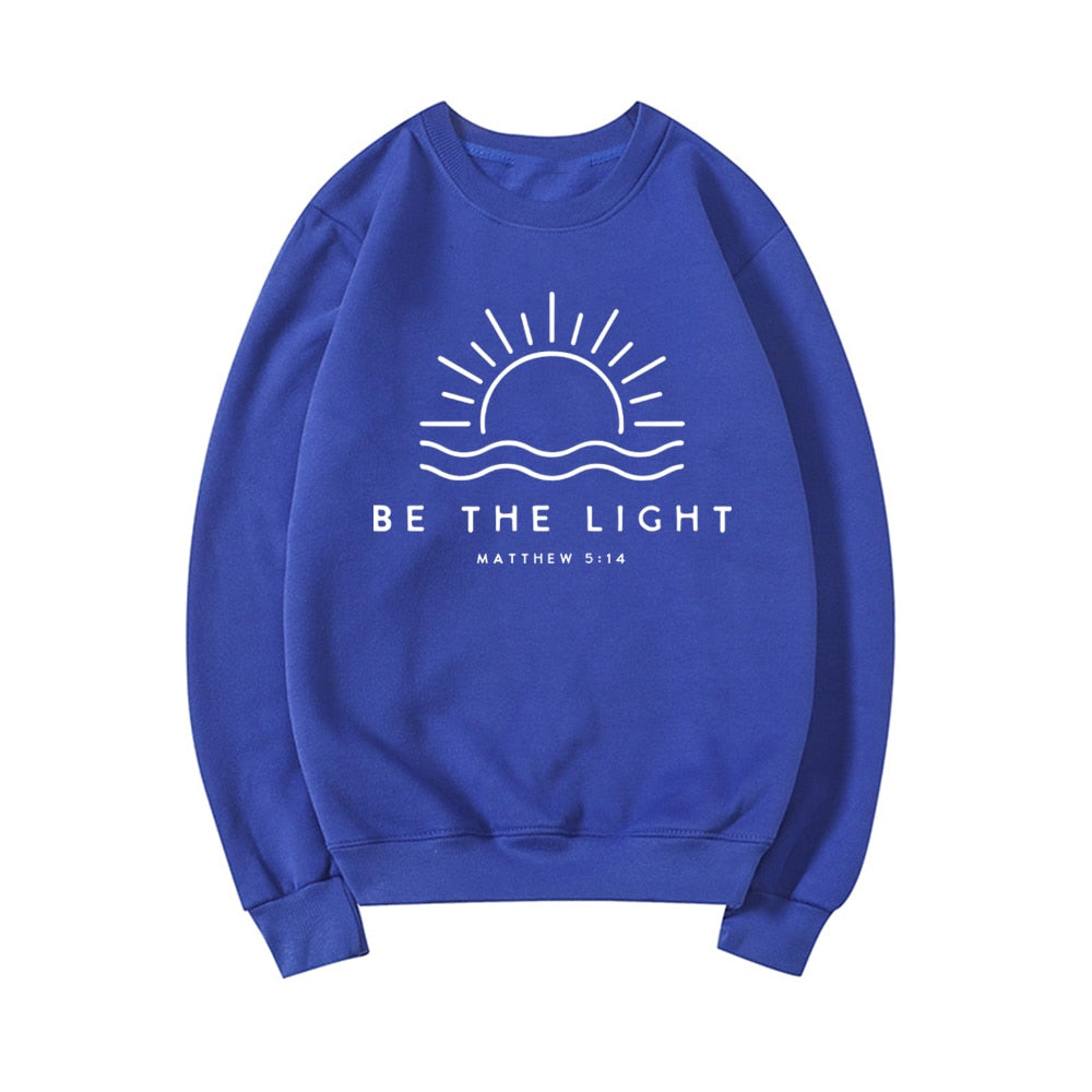 Remi™ | Langärmeliger Pullover 'Be The Light'